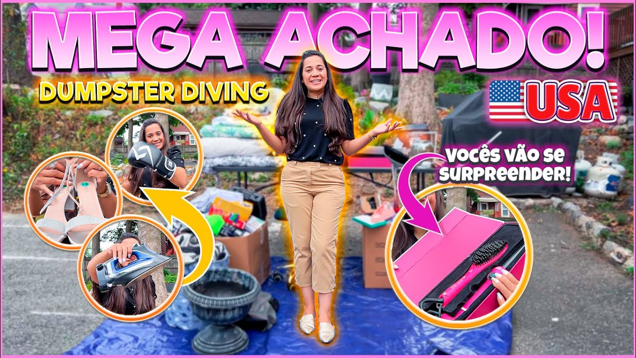Mega Achado / Encontramos Muita Coisa Nesse Dumpster