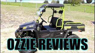 Greenworks "CU800" Electric UTV (real world testing)