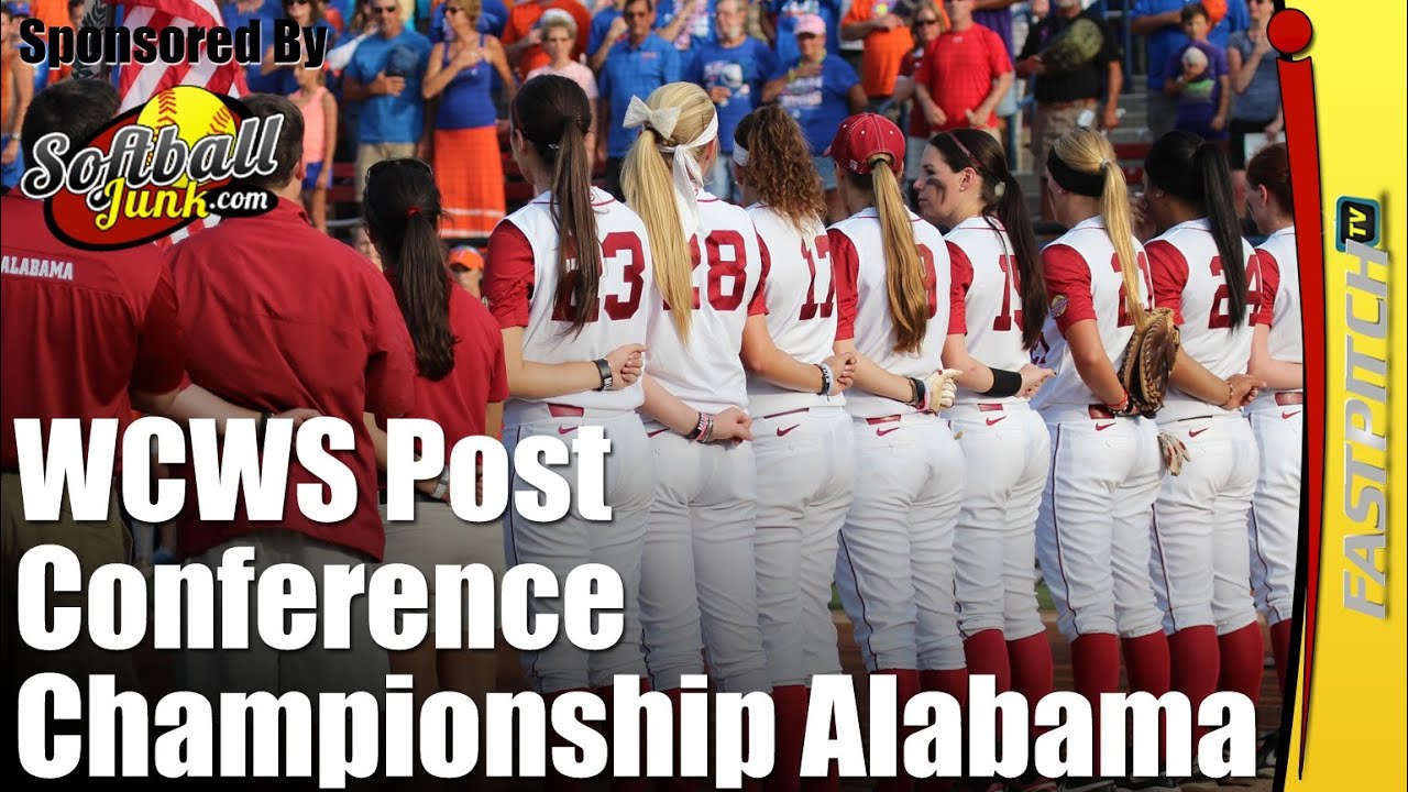 2014 WCWS Softball Championship Game 1 Alabama Post Game Press