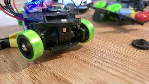 3D-Printed Drift Chassis U-joint Closeup