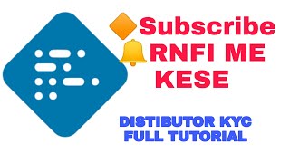 Rnfi distributor Kyc kese kara full video tutorial