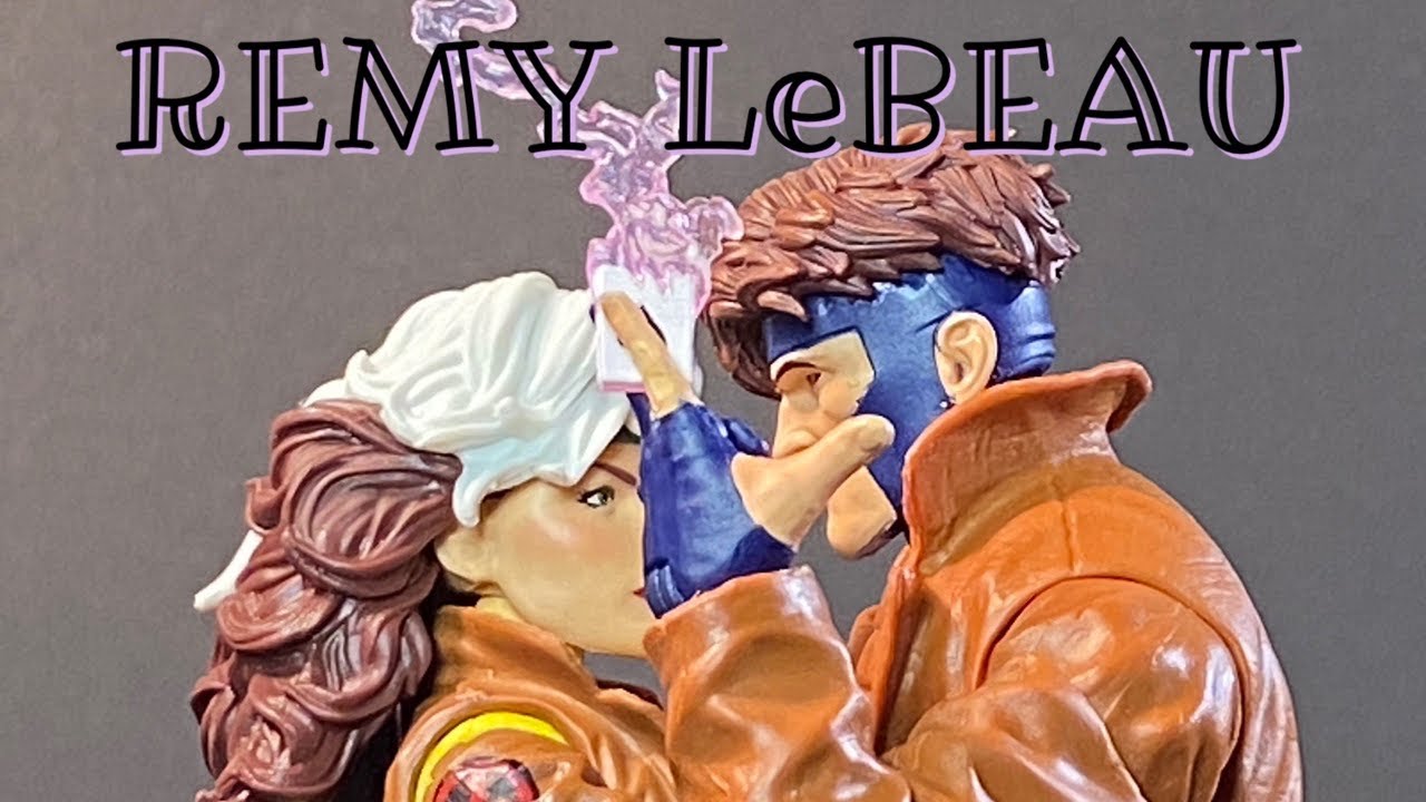 Marvel legends: Retro style gambit figure review