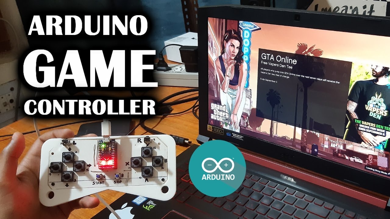 Arduino Game Controller - YouTube
