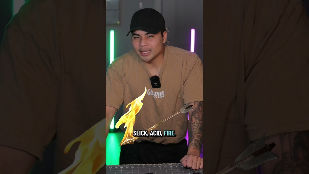 How i made a REAL ACID arrow 