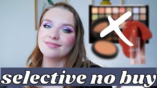 MAKEUP I'M NOT BUYING IN 2021! | My selective no buy for 2021!