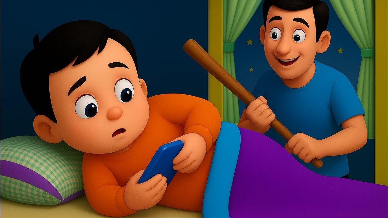 Johny Johny Yes Papa | Funny Baby Song | Eating Sugar Cartoon | bhoobhookids