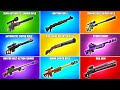 Evolution of All Fortnite Sniper Rifles (Chapter 1 Season 1 - Chapter 4 Season 3)