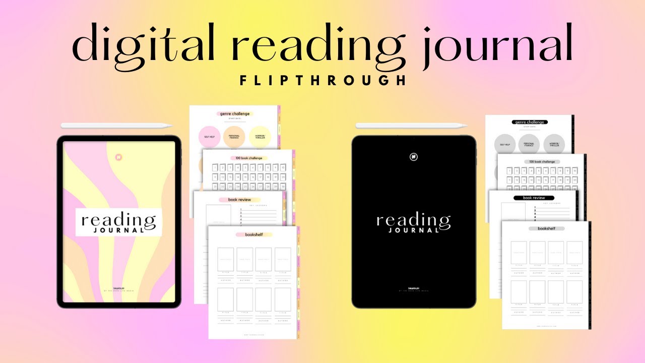 Digital Reading Journal – The WERK LIFE