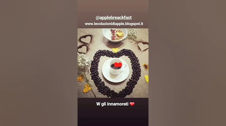 Buon San Valentino da " Le Colazioni di Apple "