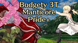 FGO Hunting Quest 10 Manticore Pride Budget 3 Turn Setup