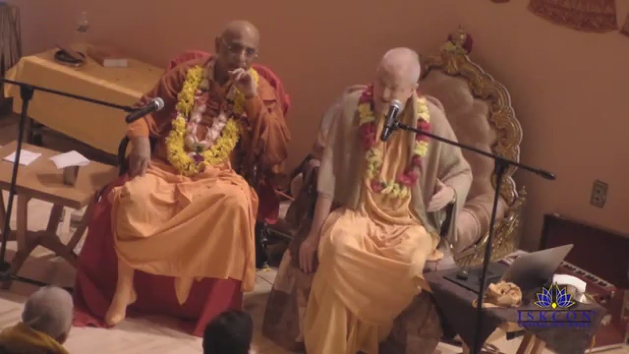 beautycon Romapada Swami Maharaj speaks on Sri Tattva-Sandarbha Session 13-Pramana KandaText 24.2-26