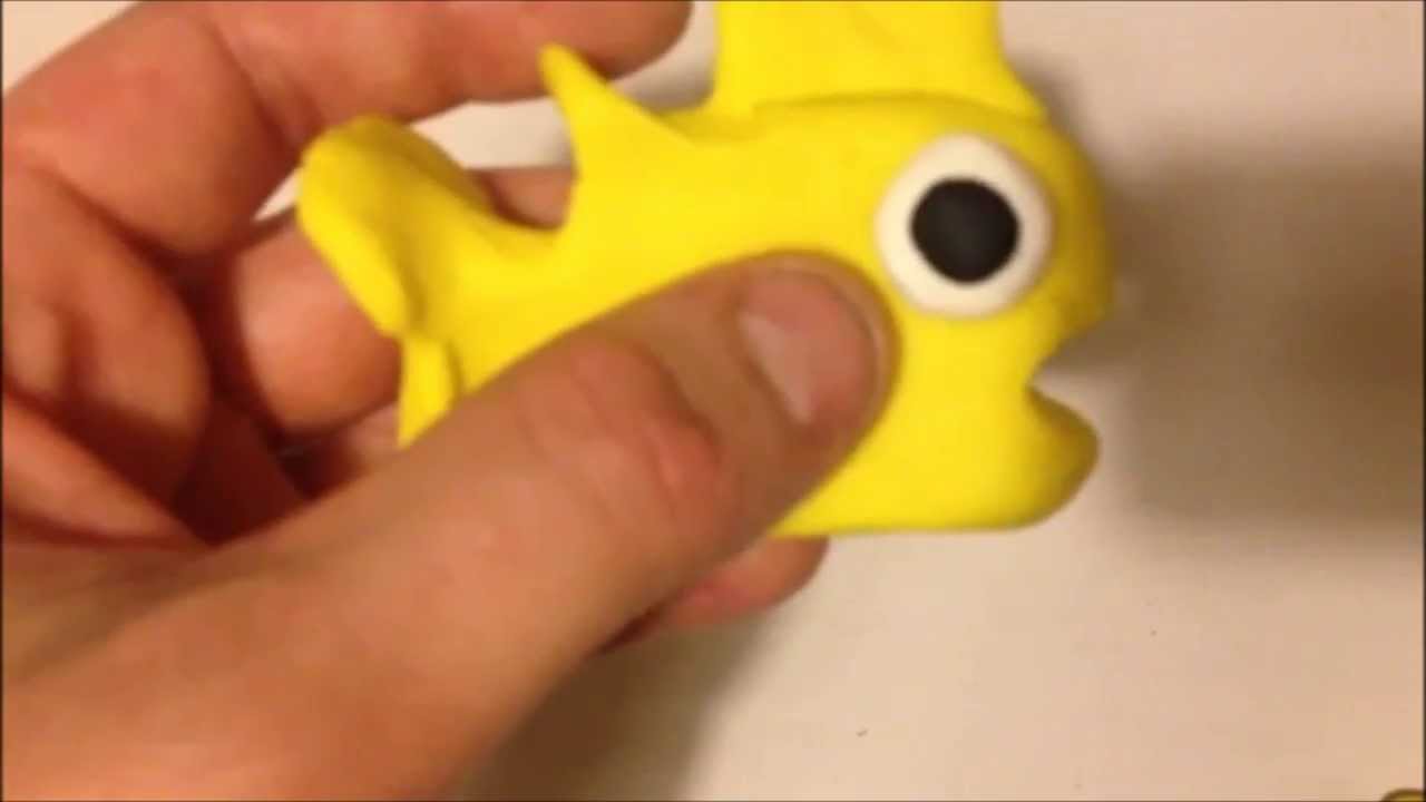 how to make a playdoh fish YouTube