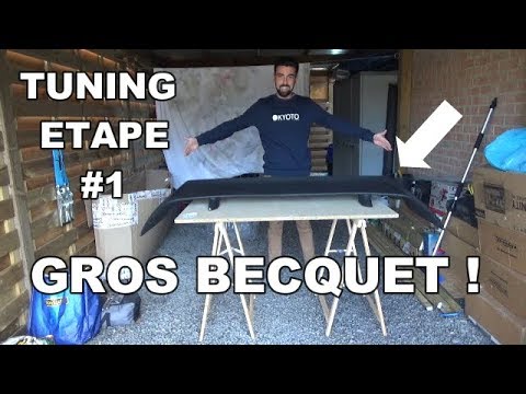 MODIFS S14 etape #1: Gros becquet d'avion, comment mastiquer !