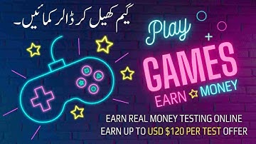 Play game and earn Dollars | Game tester website | Real website for Game earning | TesterUp