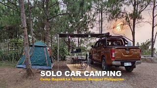 SOLO CAR CAMPING | Ep9 : Camp Ragsak | La Trinidad Benguet