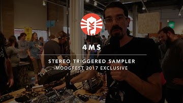 4ms Stereo Triggered Sampler | Modular Synthesizer | Vintage King