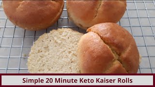 Simple 20 Minute Keto Kaiser Rolls (Nut Free and Gluten Free)
This video is designed to teach everyone how to make simple 20-minute keto Kaiser rolls. These rolls are low carb, keto friendly, nut free, gluten free, sugar free and diabetic friendly.
Written recipe: https://janetsdeliciouslowcarbkitchen.com/quick-keto-kaiser-rolls/
Check out my other YouTube channel: @inspirationalsongswithjanet
#ketobread #ketorolls #ketorecepies Simple 20 Minute Keto Kaiser Rolls (Nut Free and Gluten Free)