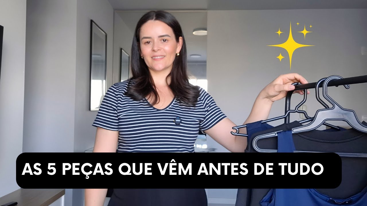 Comece Seu ARMÁRIO INTELIGENTE com Essas 06 PEÇAS ESSENCIAIS!