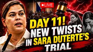 VP Sara Duterte Impeachment Trial Day 11 LIVE | Senate Trial Today | Sara Duterte LIVE Updates