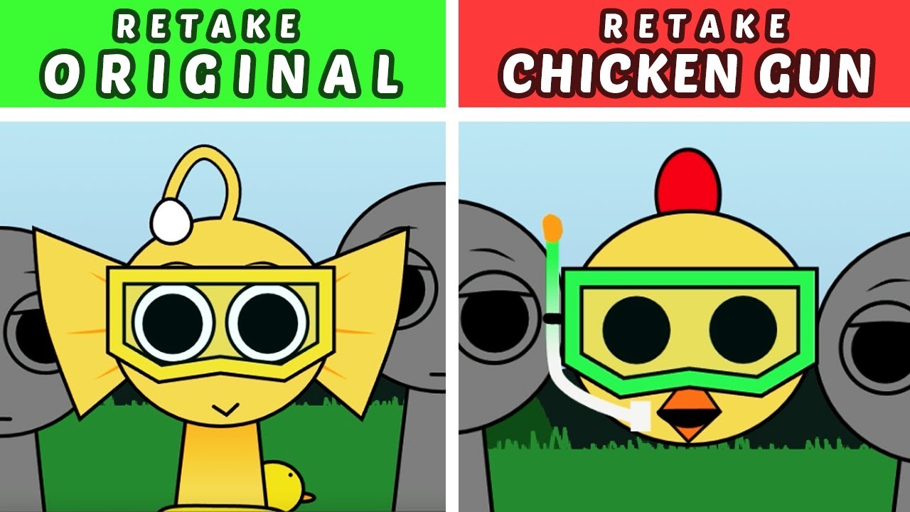 Incredibox Sprunki Retake Original Vs Chicken Gun | Special edition (New Mod)