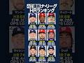 【4/21最新】ナ・リーグHRランキングはコチラ‼️⚾️ドジャースマンシー&が😳 #ドジャース #大谷翔平 #HR #ホームラン