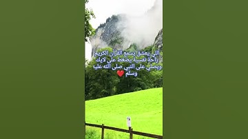 القرآن الكريم راحة نفسية 🤲اسمع ولا تهرب #اكسبلور #explore #explorepage