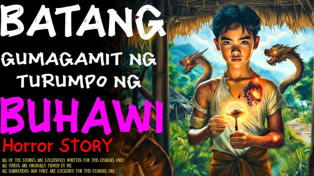 BATANG GUMAGAMIT NG TURUMPO NG BUHAWI | Kwentong Aswang | True Story