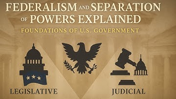 Federalism and Separation of Powers Explained: Foundations of U.S. Government | 3-Minute History