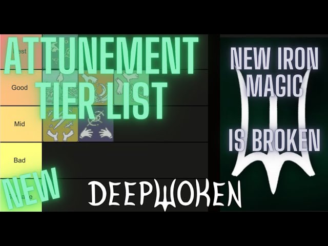 Create a Deepwoken Attunement Tier List - TierMaker