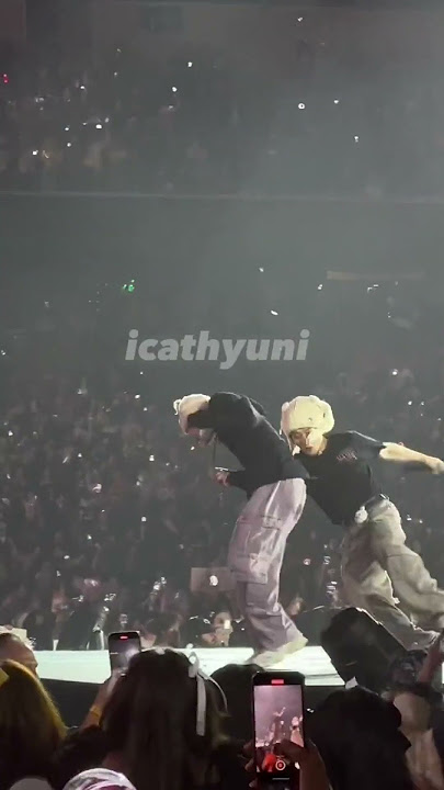 Lee Know FELL while chasing Hyunjin🥲 #hyunho #hyunjin #leeknow #straykids #skz #maniactour