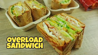 OVERLOAD SANDWICH| KOREAN STYLE SANDWICH| TRENDING SANDWICH IN PHILIPPINES