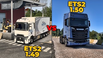 ETS2 1.49 vs ETS2 1.50 | Comparison of all 17 Big Changes