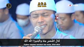 Az Zahir - Qomarun \u0026 Sa'duna (lirik \u0026 terjemahan)_Bajomulyo Bersholawat