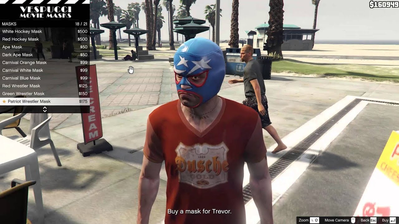 GTA V Masks Blitz Play (PS3) YouTube