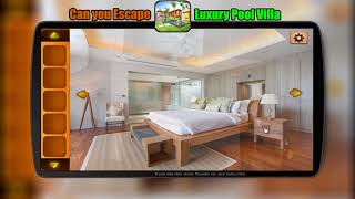 Can You Escape Luxury Pool Villa Full Walkthrough screenshot 1