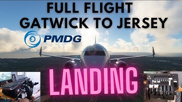 MSFS - First Flight in the PMDG 737 (Part 2) Landing