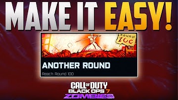 Easy Round 100 "Another Round" Dark Ops Challenge Guide For Black Ops 7 Zombies