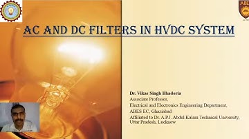 AC and DC Filters in HVDC System || Electrogyan ||