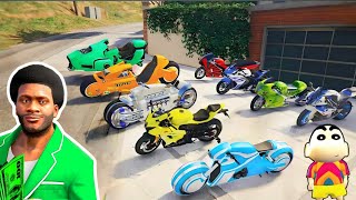 GTA5: Collecting Rare BILLIONAIRE SUPER BIKES of America!