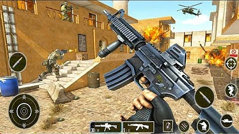 Real Commando Shooting 3D Games - Free Games 2021 - Android GamePlay FHD