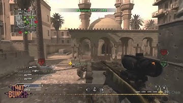 COD4 INSANE NO SCOPE TRIPLE!