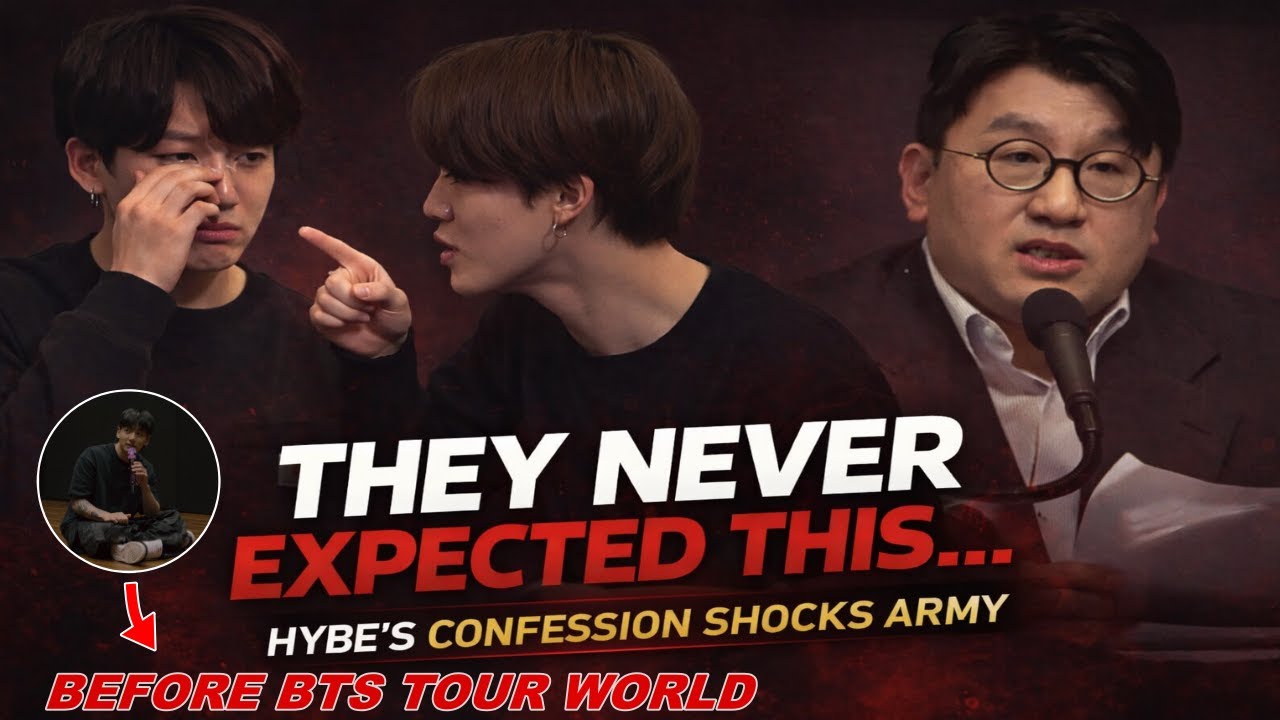 30 Minutes Ago‼️Jungkook & Jimin Never Expected This — HYBE’s Emotional Confession Leaves ARMY SHOCK