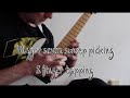 Major seven sweep picking 8 finger tapping