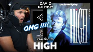 First Time Reaction David Hallyday HIGH (80s FRENCH HIT!) | Dereck Reacts