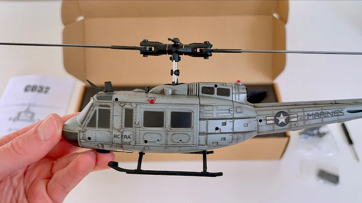 UH-1 Huey - MARINES | Changing Head Speed In-flight  | RC ERA C032