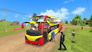 Realistic bus simulator game for android #subscribers #games #gameplay #gaming 