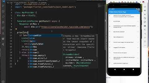 Http Request trong Flutter với Dio #16