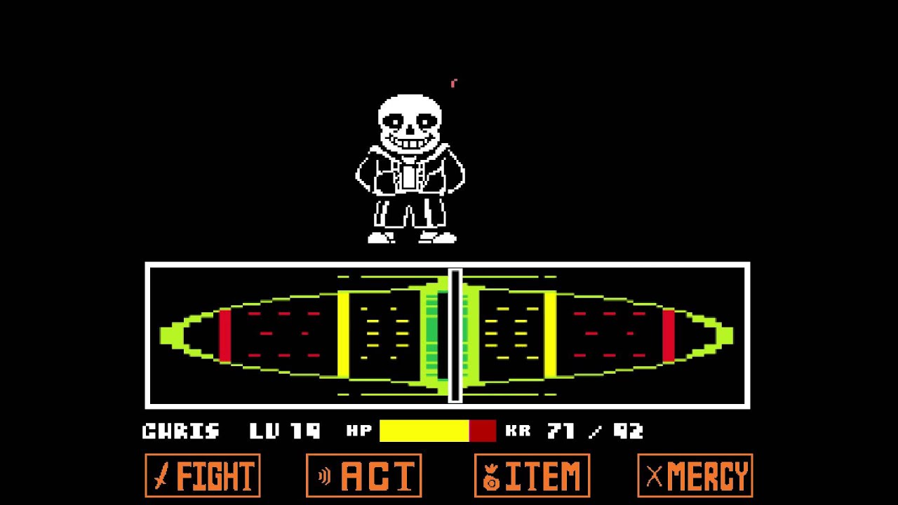 free undertale sans fight