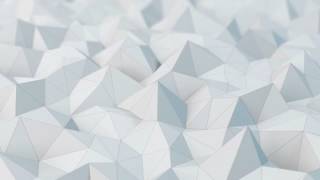 white triangles background