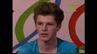 Rastislav Vnučko SVK - 1994 European Figure Skating Championships Short Program